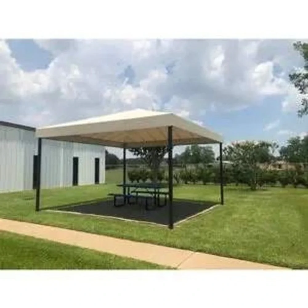 Shade Cloth‎ SUNBRELLA Outdoor TEAL Acrylic  Panel Awning 10' x 10' Fabric Sail